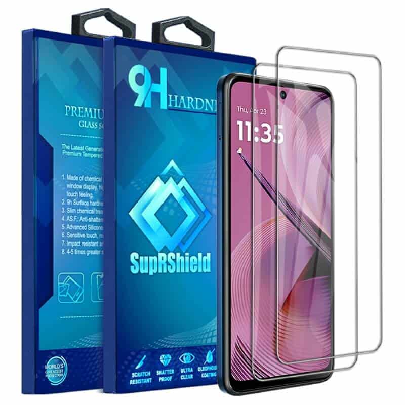[2 Pack] For Motorola Moto G55 5G Tempered Glass LCD Screen Protector Film Guard