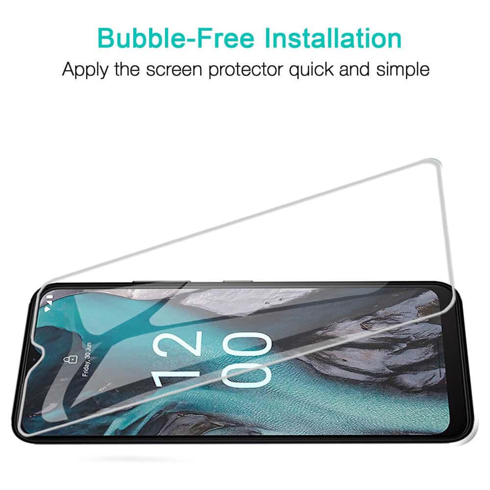 [2 Pack] For Nokia C22 4G Tempered Glass LCD Screen Protector Film Guard (Clear)
