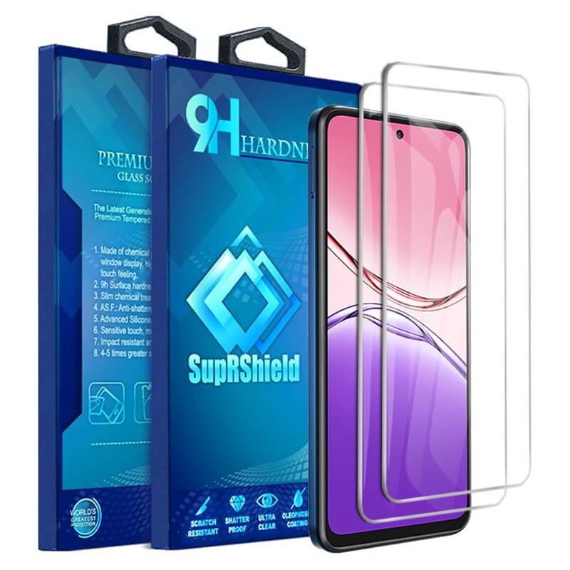 [2 Pack] For Oppo A5 Pro 5G SupRShield Tempered Glass LCD Screen Protector Film Guard (Clear)