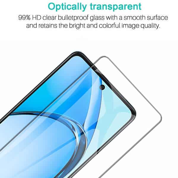 [2 Pack] For Oppo A60 4G Tempered Glass LCD Screen Protector Film Guard (Clear)