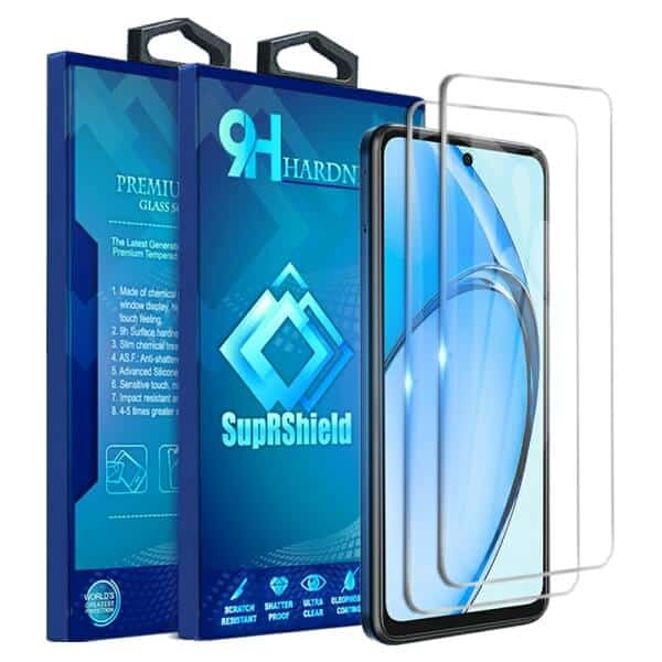 [2 Pack] For Oppo A60 4G Tempered Glass LCD Screen Protector Film Guard (Clear)