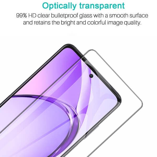 [2 Pack] For Oppo A80 5G SupRShield Tempered Glass LCD Screen Protector Film Guard (Clear)