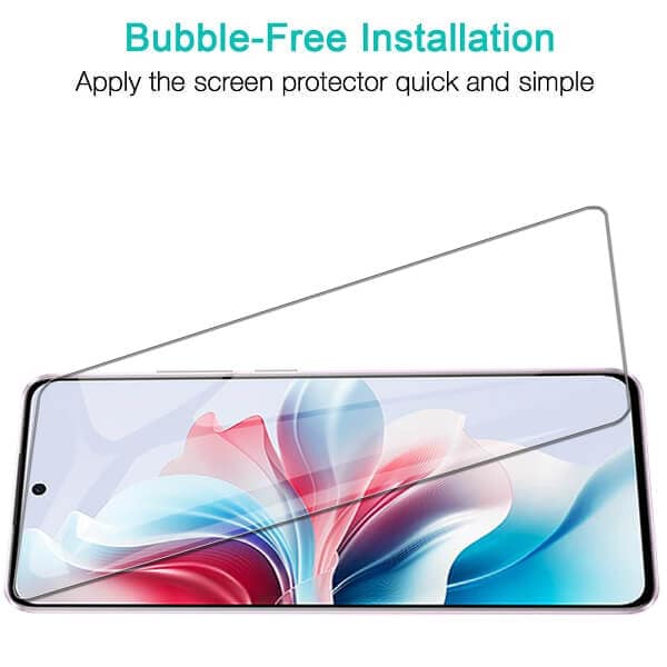 [ 2 Pack ] For Oppo Reno11 F 5G Screen Protector Anti Scratch Tempered Glass Film Guard