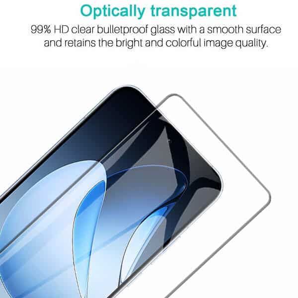 [ 2 Pack ] For Oppo Reno13 5G Screen Protector Anti Scratch Tempered Glass Film Guard