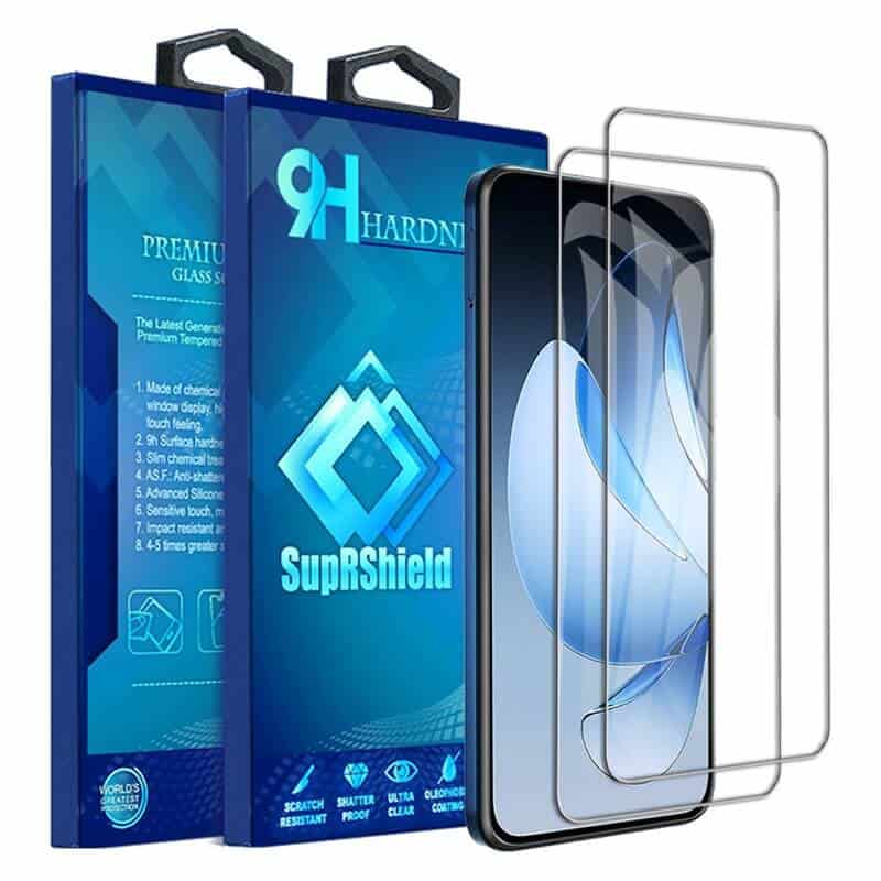 [ 2 Pack ] For Oppo Reno13 5G Screen Protector Anti Scratch Tempered Glass Film Guard