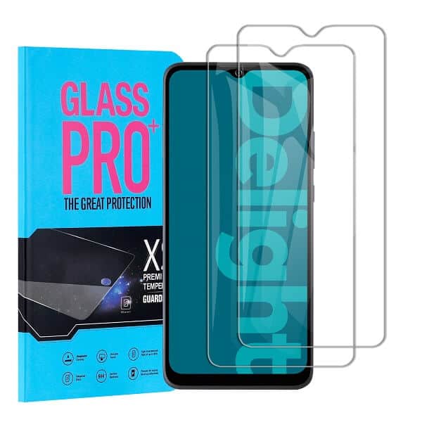 [2 Pack] For Optus X Delight Tempered Glass Screen Protector Film Guard (Clear)