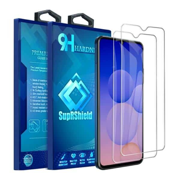 [2 Pack] For Optus X Max Tempered Glass LCD Screen Protector Film Guard (Clear)