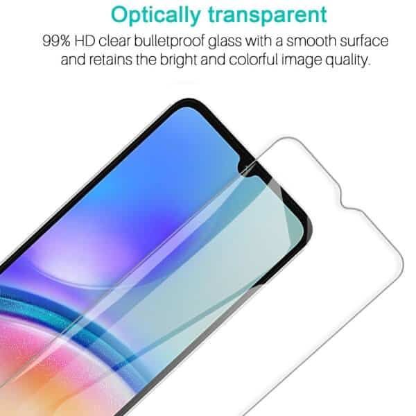 [2 Pack] For Samsung Galaxy A05S Full Cover Tempered Glass LCD Screen Protector Film Guard (Clear)