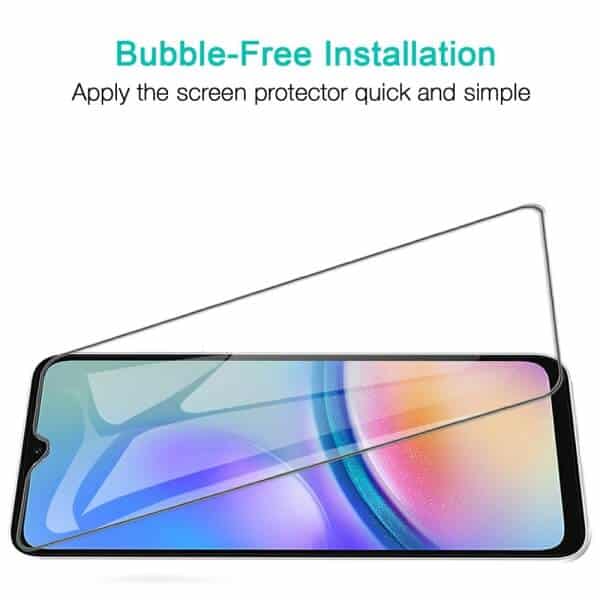 [2 Pack] For Samsung Galaxy A05S Full Cover Tempered Glass LCD Screen Protector Film Guard (Clear)