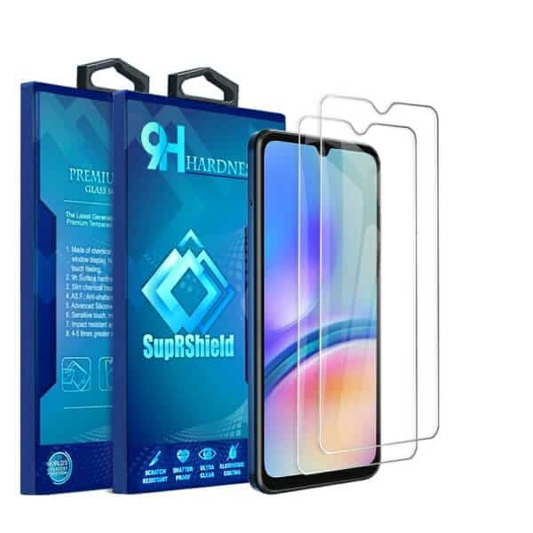 [2 Pack] For Samsung Galaxy A05S Full Cover Tempered Glass LCD Screen Protector Film Guard (Clear)