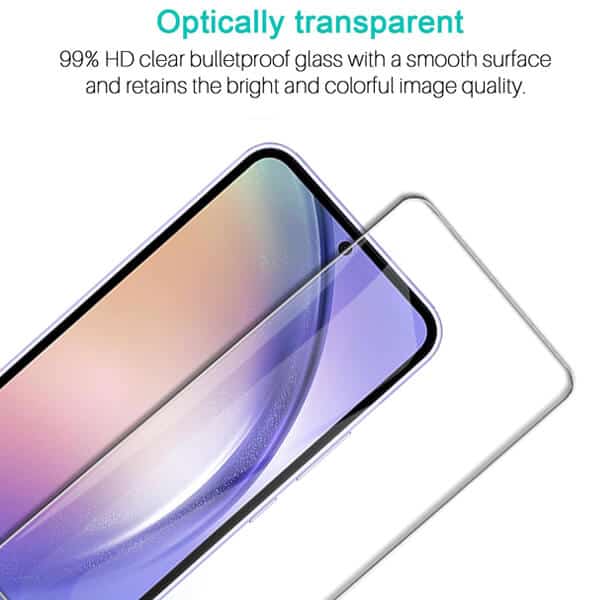 [2 Pack] For Samsung Galaxy A54 5G Full Cover Tempered Glass LCD Screen Protector Film Guard (Clear)