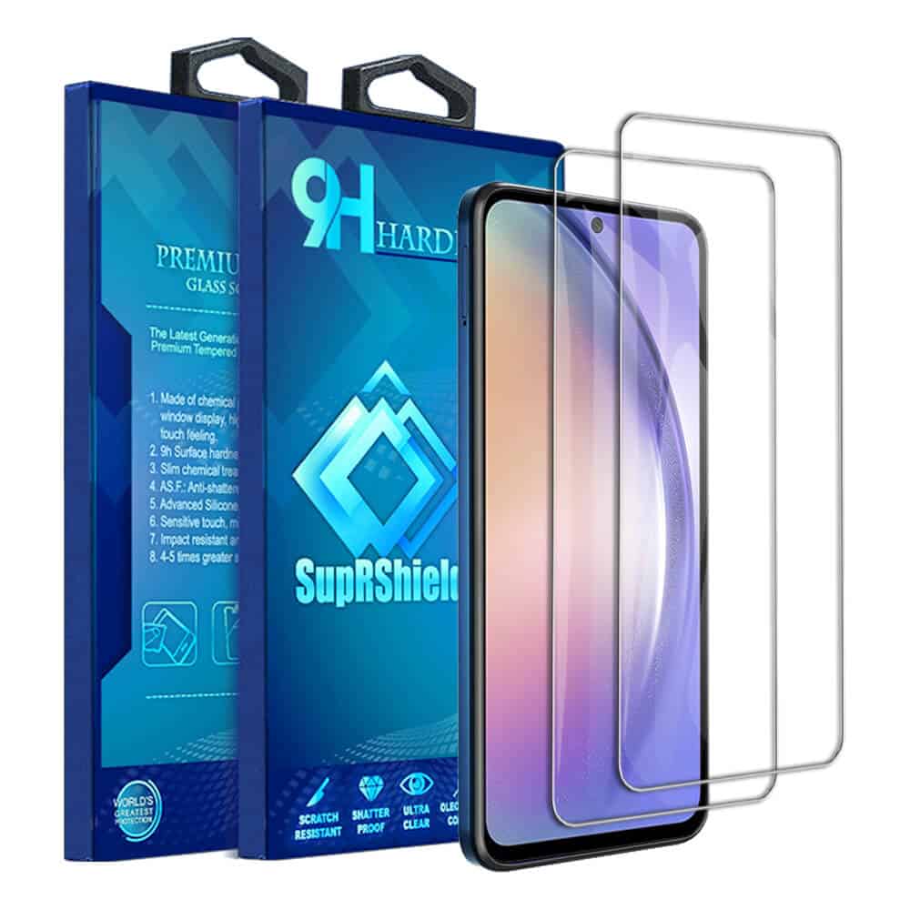 [2 Pack] For Samsung Galaxy A54 5G Full Cover Tempered Glass LCD Screen Protector Film Guard (Clear)