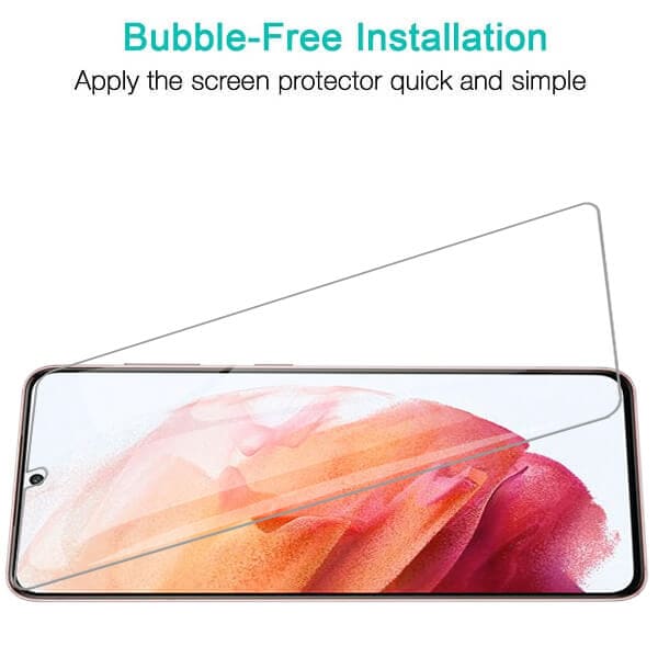 [2 Pack] For Samsung Galaxy S21 Tempered Glass LCD Screen Protector Film Guard (Clear)