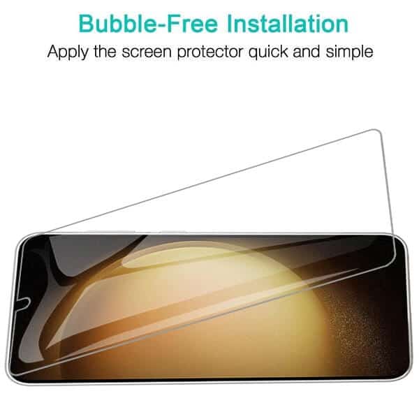 [2 Pack] For Samsung Galaxy S23 S23+ S23 Plus Tempered Glass LCD Screen Protector Film Guard (Clear)