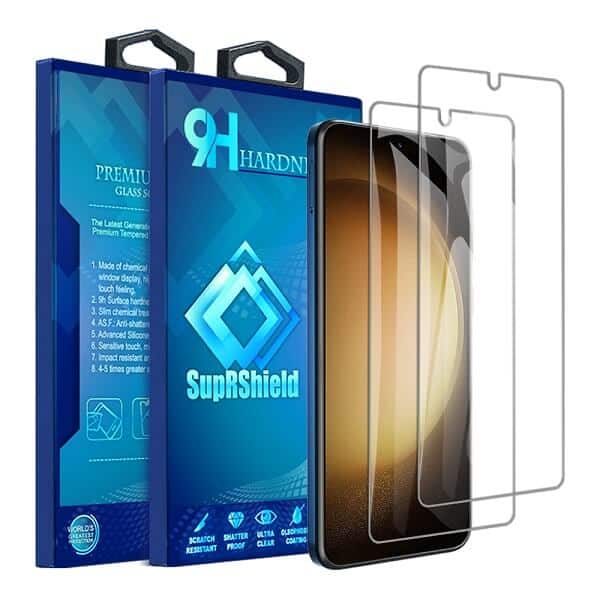 [2 Pack] For Samsung Galaxy S23 S23+ S23 Plus Tempered Glass LCD Screen Protector Film Guard (Clear)