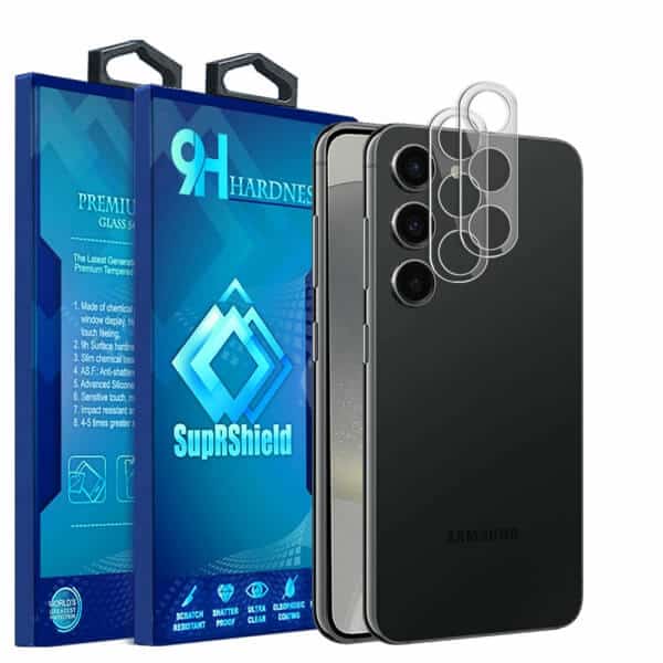 [2 Pack] For Samsung Galaxy S24, S24+ S24 Plus & S24 Ultra Camera Lens Protector Anti Scratch Tempered Glass Film Guard