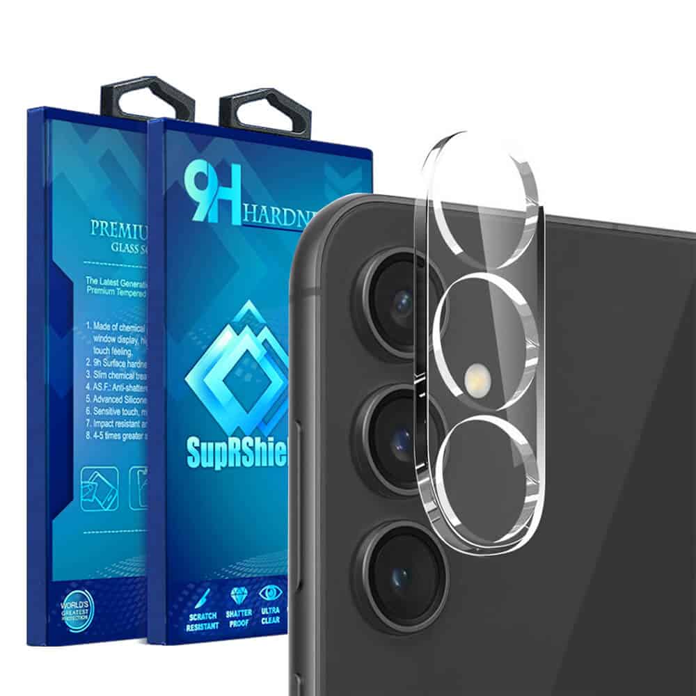 [2 Pack] For Samsung Galaxy S24, S24+ /S24 Plus & S24 Ultra /S24 FE Camera Lens Protector Anti Scratch Tempered Glass Film Guard