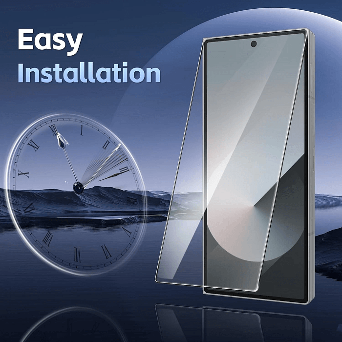 [2 Pack] For Samsung Galaxy Z Fold7 5G Tempered Glass LCD Screen Protector Film Guard (Clear)