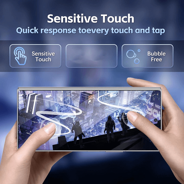 [2 Pack] For Samsung Galaxy Z Fold7 5G Tempered Glass LCD Screen Protector Film Guard (Clear)