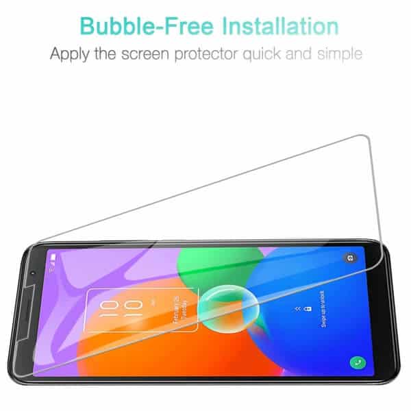[2 Pack] For TCL 403 Telstra T Inspire Tempered Glass LCD Screen Protector Film Guard (Clear)