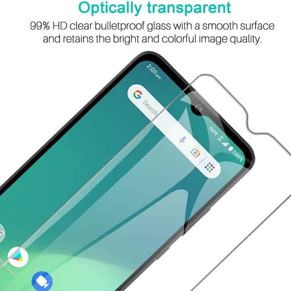 [2 Pack] For Telstra Essential Pro 3 Tempered Glass Screen Protector Film Guard (Clear)