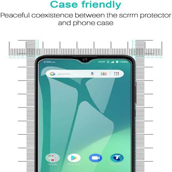 [2 Pack] For Telstra Essential Pro 3 Tempered Glass Screen Protector Film Guard (Clear)