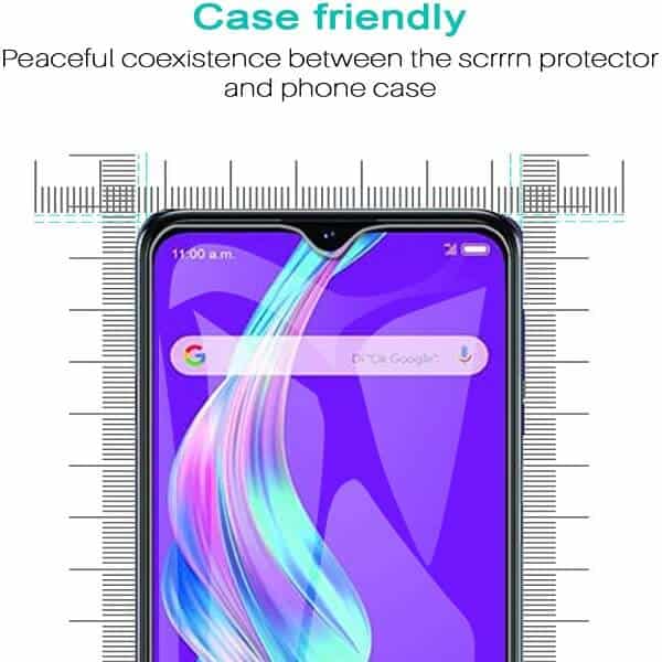 [2 Pack] For ZTE Blade A51 Tempered Glass Screen Protector Film Guard (Clear)