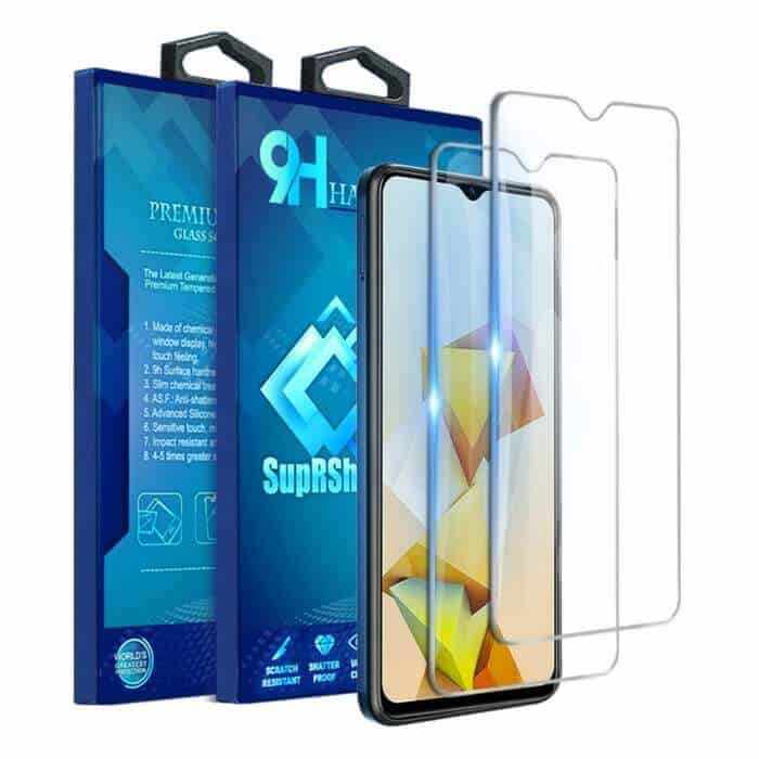 [2 Pack] For ZTE Blade A73 5G / Optus X Pro 5G Tempered Glass LCD Screen Protector Film Guard (Clear)