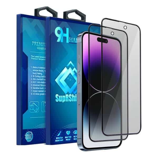[2 Pack] Full Cover Matte Tempered Glass Screen Protector For Apple iPhone 7 8 X XR XS 11 12 13 14 Pro MAX Plus Glass