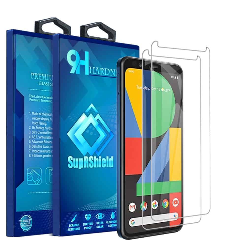 [2 Pack ] Google Pixel 4 XL Tempered Glass LCD Screen Protector Film Guard