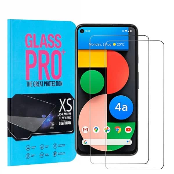 [2 Pack ] Google Pixel 4A 5G Screen Protector Tempered Glass Screen Protector Guard