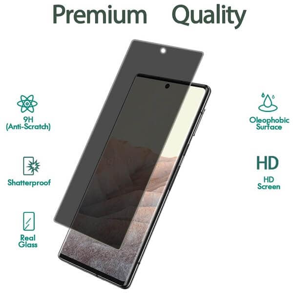[2 Pack] Google Pixel 6 Anti Spy Privacy Tempered Glass LCD Screen Protector Film Guard