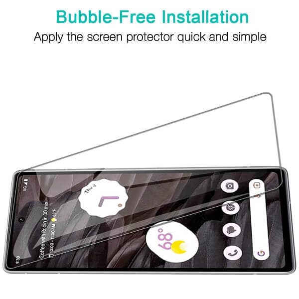 [2 Pack] Google Pixel 7A 5G Tempered Glass LCD Screen Protector Film Guard (Clear)