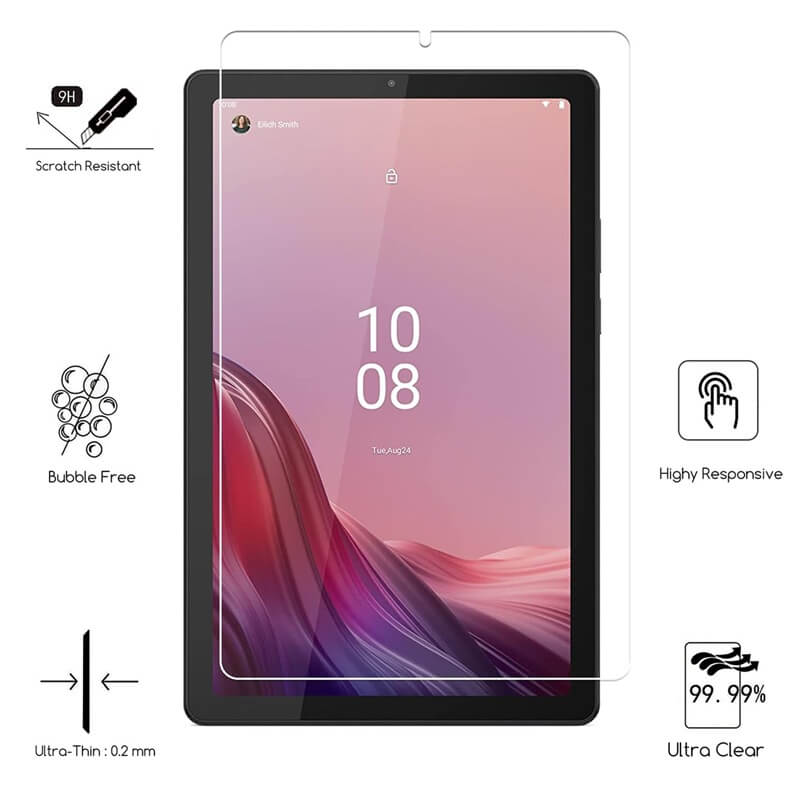 [2 Pack] Lenovo Tab One 8.7 HD Tab K9 8.7 2025 Tempered Glass LCD Screen Protector Film Guard