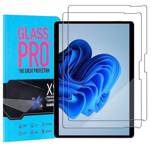 [2 Pack] Microsoft Surface Pro 8 13 inch Tempered Glass Screen Protector Film Guard