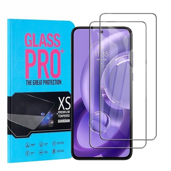 [2 Pack] Motorola Edge 30 Neo Tempered Glass Screen Protector Film Guard (Clear)