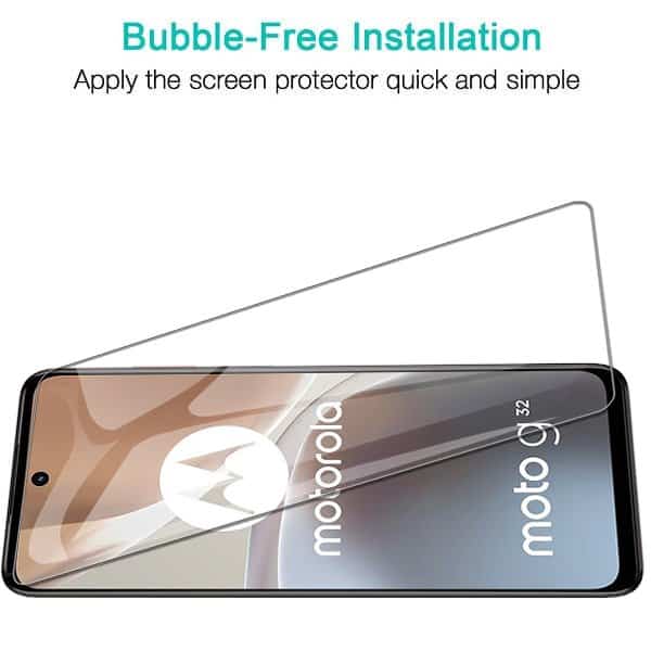 [2 Pack] Motorola Moto G32 Tempered Glass LCD Screen Protector Film Guard (Clear)