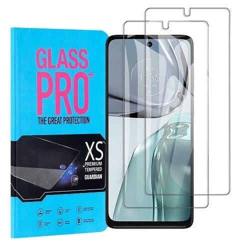 [2 Pack] Motorola Moto G62 5G Tempered Glass LCD Screen Protector Film Guard (Clear)