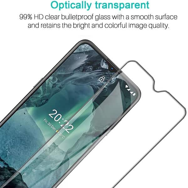 [2 Pack] Nokia G21 Tempered Glass LCD Screen Protector Film Guard (Clear)