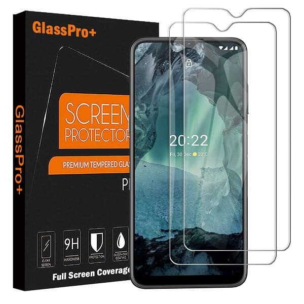[2 Pack] Nokia G21 Tempered Glass LCD Screen Protector Film Guard (Clear)