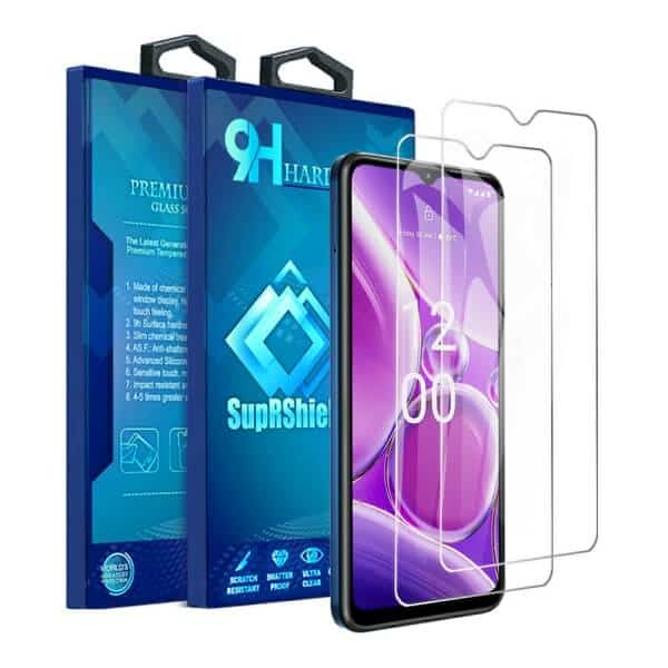 [2 Pack] Nokia G42 Tempered Glass LCD Screen Protector Film Guard (Clear)
