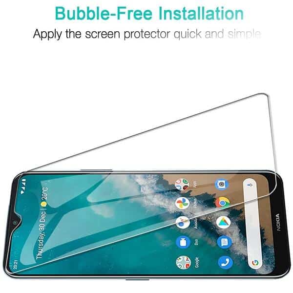 [2 Pack] Nokia G50 5G Tempered Glass Screen Protector Film Guard (Clear)