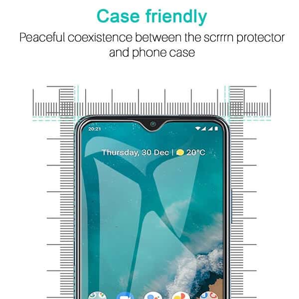 [2 Pack] Nokia G50 5G Tempered Glass Screen Protector Film Guard (Clear)