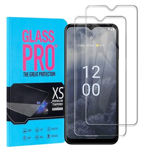 [2 Pack] Nokia G60 Tempered Glass Screen Protector Film Guard (Clear)