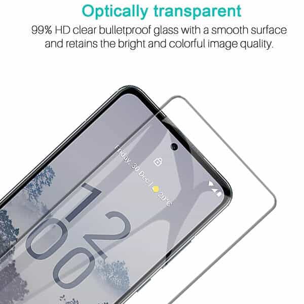 [2 Pack] Nokia X30 5G Tempered Glass Screen Protector Film Guard (Clear)