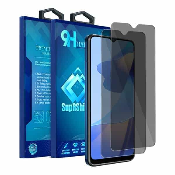 [2 Pack] Oppo A16S A54S SupRShield Anti Spy Privacy Tempered Glass LCD Screen Protector Film Guard