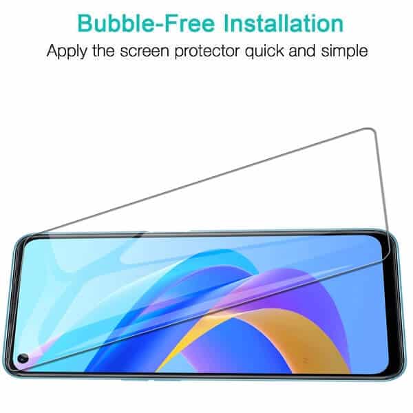 [2 Pack] Oppo A76 Tempered Glass LCD Screen Protector Film Guard (Clear)