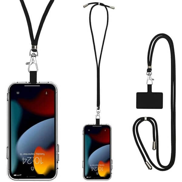 Universal Adjustable Phone Lanyard Anti-lost Lanyard Strap Detachable