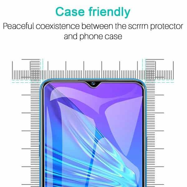 [2 Pack] Realme 5 Tempered Glass LCD Screen Protector Film Guard (Clear)