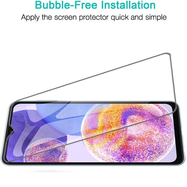 [2 Pack] Samsung Galaxy A23 4G Tempered Glass LCD Screen Protector Film Guard (Clear)